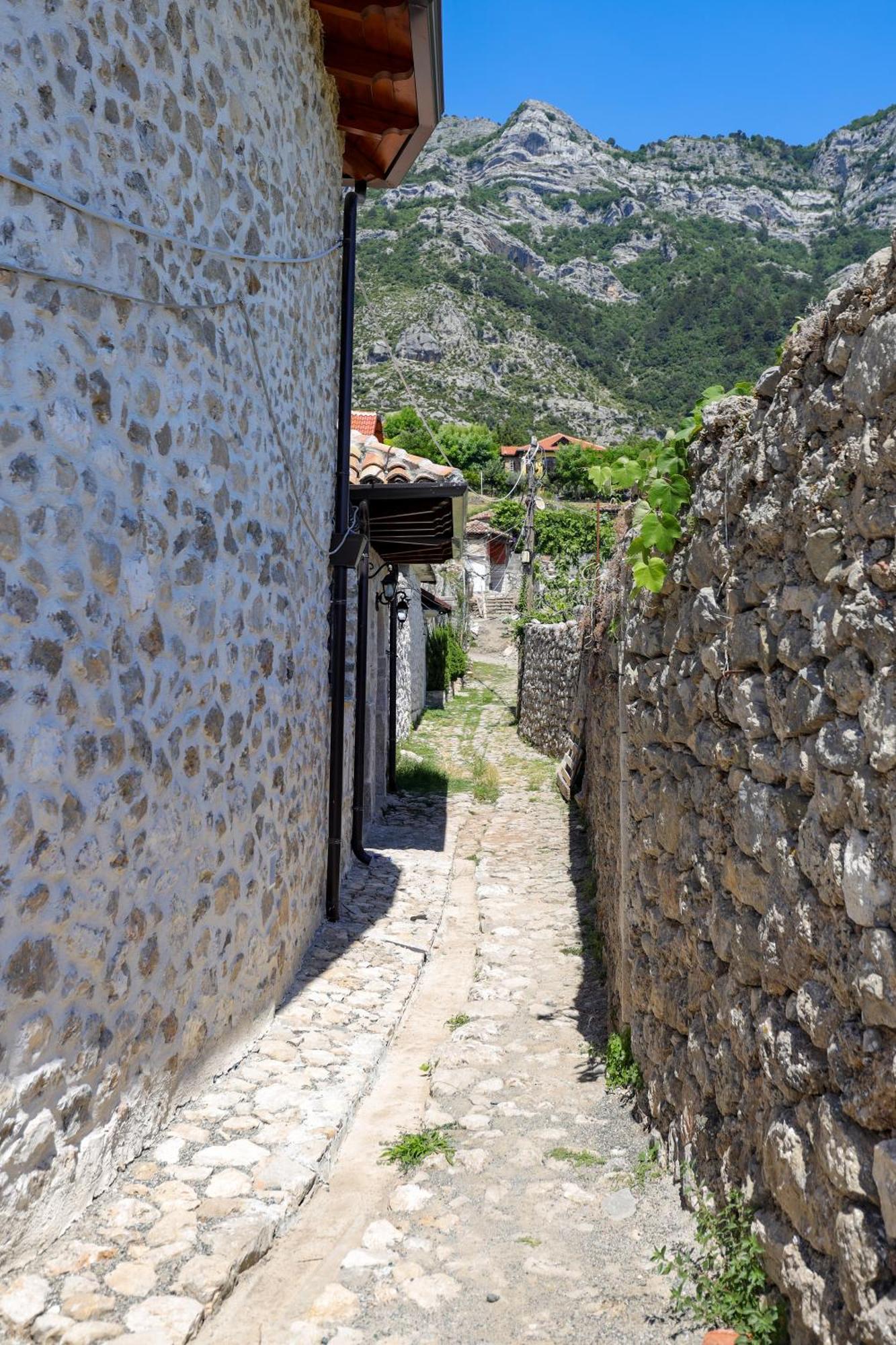 The House Of Dollma , Inside Kruja Castle Hotel Ngoại thất bức ảnh